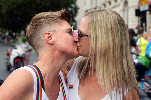 . 04 07 2026. London, United Kingdom. Pride in London Parade 2026. Pride in London 2026 a celebration of LGBTQ+ pride, with a parade through Piccadilly to performances on stage at Trafalgar Square.  xMartynxWheatleyx xi-Imagesx IIM-26883-0076