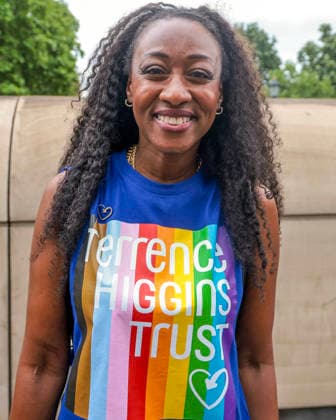 . 04 07 2026. London, United Kingdom. Pride in London Parade 2026. Heather Small at Pride in London 2026 a celebration of LGBTQ+ pride, with a parade through Piccadilly to performances on stage at Trafalgar Square.  xMartynxWheatleyx xi-Imagesx IIM-26883-0082