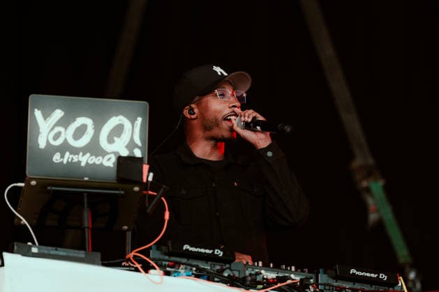 Clipse live at Roskilde Festival 2026 Roskilde, Denmark. 04th, July 2026. The American rap duo Clipse performs a live concert during the Danish music festival Roskilde Festival 2026 in Roskilde. Her the DJ and music producer Yoo Q! is seen live on stage. Denmark, Roskilde  Copyright: xGonzalesxPhoto MathiasxKristensenx
