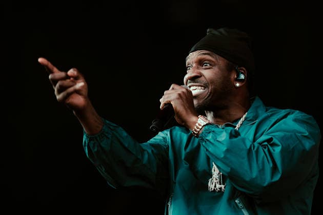 Clipse live at Roskilde Festival 2026 Roskilde, Denmark. 04th, July 2026. The American rap duo Clipse performs a live concert during the Danish music festival Roskilde Festival 2026 in Roskilde. Here the rapper Pusha T is seen live on stage. Denmark, Roskilde  Copyright: xGonzalesxPhoto MathiasxKristensenx