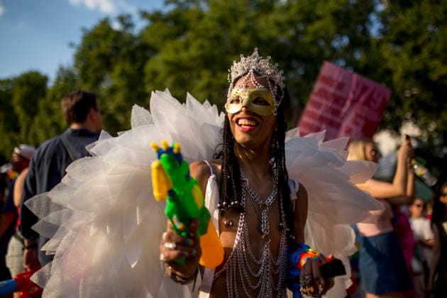 July 4, 2026, Madrid, Madrid, Spain: Hundreds of people participated in Madrid s 2026 LGBTI+ Pride March, under the slogan Take to the streets with pride! Dissent and resistance, along the Paseo del Prado in Madrid. Madrid Spain - ZUMAs296 20260704_znp_s296_016 Copyright: xLuisxSotox
