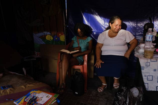 Evacuation of Venezuelan families continue after twin earthquakes CARACAS, VENEZUELA - JULY 4: Displaced Venezuelan families adjust to life inside temporary makeshift camps set up along the central Avenida Bolívar, near local museums, in Caracas, Venezuela, on July 4, 2026. Following the twin earthquakes, residents living in the state-subsidized Mision Vivienda housing complexes were urgently evacuated due to safety concerns. As emergency command continue processing requests for technical inspections, the displaced citizens await engineering assessments to determine whether their apartments are structurally sound for a safe return. Diko Betancourt Anadolu Caracas Venezuela. Editorial use only. Please get in touch for any other usage.  Copyright: x2026xAnadoluxDikoxBetancourtx