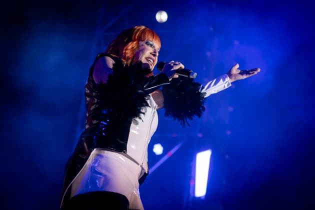Loles León performs at MADO 2026. Loles León, Fran del Pino, and Yeyo Bayeyo will take the stage at Plaza Espana during MADO 2026 Madrid Pride on July 4, 2026, in Madrid, Spain. Loles León, alongside Fran del Pino and Yeyo Bayeyo, presents her new stage project *Qué ganas tengo*, a show brimming with music, humor, mischief, and plenty of swagger. A playful, fun, and proud performance designed to become the traveling soundtrack of Pride events, meant for singing, dancing, and celebrating alongside the entire LGBTQI+ community. A Pé MADRID, Spain MADRID, Spain Spain  Copyright: xA.xPÃ rezxMecax 7645278