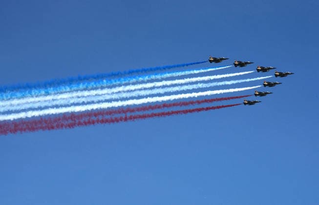 July 4, 2026, New York, Ny, USA: America 250 Tall Ships Parade and Air Show on the Hudson River, NYC.July 4,, 2026. . America 250 Tall Ships Parade on the Hudson River, NYC.July 4,, 2026. New York USA  - ZUMAms4_ 20260704_faf_ms4_002 Copyright: xSoniaxMoskowitzxGordonx