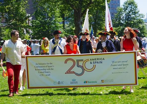 Celebrating America’s 250th anniversary NEW YORK CITY, UNITED STATES - JULY 4: People march in a July Fourth Parade to celebrate America s 250th birthday, in New York, United States on July 4, 2026. Selcuk Acar Anadolu New York United States. Editorial use only. Please get in touch for any other usage.  Copyright: x2026xAnadoluxSelcukxAcarx