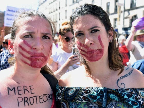 Demonstration Against The Sexual Violence - Paris Demonstration against the sexual violence and for a law integral and memory of Lyhanna in Paris, France on July 4, 2026. Photo by Alain Apaydin ABACAPRESS.COM Paris France  Copyright: xApaydinxAlain ABACAx