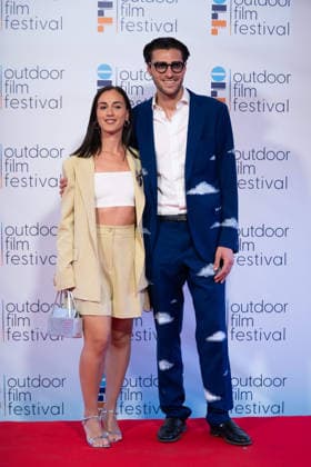 July 4, 2026, San Valentino Torio, Italy: Valeria Angione (L) and Giuliano Squitieri (R) attend the Photocall during the Outdoor Film Festival 2026. San Valentino Torio Italy - ZUMAs197 20260704_aaa_s197_475 Copyright: xAndreaxGulx