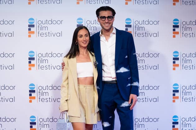 July 4, 2026, San Valentino Torio, Italy: Valeria Angione (L) and Giuliano Squitieri (R) attend the Photocall during the Outdoor Film Festival 2026. San Valentino Torio Italy - ZUMAs197 20260704_aaa_s197_476 Copyright: xAndreaxGulx
