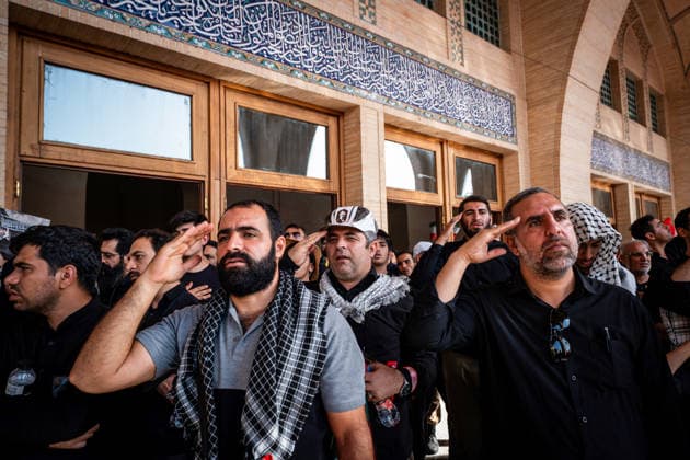 Funeral ceremony held for former Iranian Supreme Leader Ali Khamenei in Tehran TEHRAN, IRAN - JULY 5: Hundreds of thousands of Iranians gather at the Imam Khomeini Mosalla to attend the funeral prayer at Imam Khomeini Mosalla Mosque during the funeral ceremony for former Iranian Supreme Leader Ali Khamenei and his family members, who were killed in U.S.-Israeli attacks, in Tehran, Iran, on July 5, 2026. Stringer Anadolu Tehran Iran. Editorial use only. Please get in touch for any other usage.  Copyright: x2026xAnadoluxStringerx