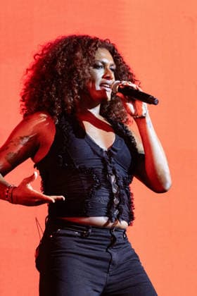 Liniker live at Roskilde Festival 2026 Roskilde, Denmark. 04th, July 2026. The Brazilian singer and songwriter Liniker performs a live concert during the Danish music festival Roskilde Festival 2026 in Roskilde. Denmark, Roskilde  Copyright: xGonzalesxPhoto ErlingxBrodersenx
