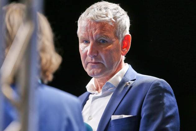 Erfurt, Thüringen, Deutschland, 04.07.2026: Messe: AfD-Bundesparteitag: Björn Höcke *** Erfurt, Thuringia, Germany, July 4, 2026: AfD National Party Convention, Björn Höcke Copyright: xdtsxNachrichtenagenturx dts_126358