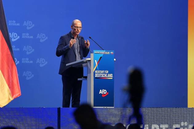 Erfurt, Thüringen, Deutschland, 04.07.2026: Messe: AfD-Bundesparteitag: Stefan Möller *** Erfurt, Thuringia, Germany, July 4, 2026, AfD National Party Convention, Stefan Möller Copyright: xdtsxNachrichtenagenturx dts_126436