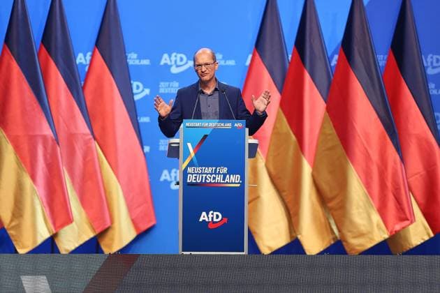 Erfurt, Thüringen, Deutschland, 04.07.2026: Messe: AfD-Bundesparteitag: Stefan Möller *** Erfurt, Thuringia, Germany, July 4, 2026, AfD National Party Convention, Stefan Möller Copyright: xdtsxNachrichtenagenturx dts_126437