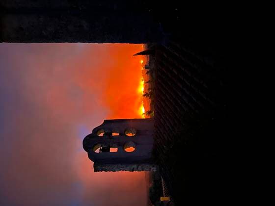 Huge fire broke out on Trevillach - Pyrenees-Orientales Huge fire broke out on the territory of the commune of Trévillach, on the outskirts of Montalba-le-Château, (Pyrénées-Orientales) about 35 kilometres from Perpignan on July 4, 2026. Photo by Geyres-Castoldi ABACAPRESS.COM Montalba-le-Château France  Copyright: xCastoldixIsabelle ABACAx