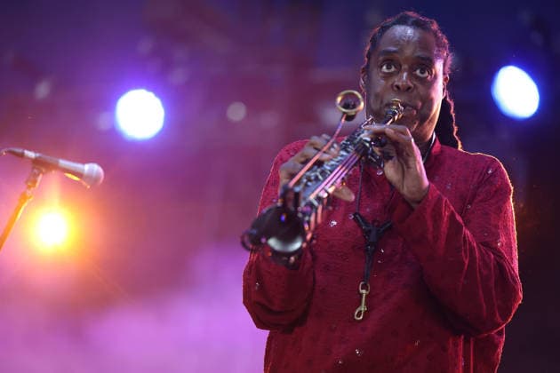 Courtney Pine performs at Love Supreme Jazz Festival, UK Glynde Place nr Lewes, East Sussex, UK, Love Supreme Jazz Festival 2026 on 4 July 2026. Courtney Pine, CBE at day 2 of the festival, Credit:Andy Sturmey Andrew Sturmey - B1114 Avalon United Kingdom, East Sussex, Glynde Place, Lewes  Copyright: xAndyxSturmeyx xAndrewxSturmeyx-xB1114x xAvalonx 1114497109