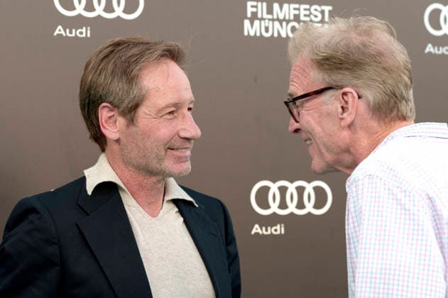 David Duchovny und John Lee Hancock beim Photocall zur Verleihung des CineMerit Awards auf dem 43. Filmfest München 2026 in der Hochschule für Fernsehen und Film. München, 04.07.2026 *** David Duchovny and John Lee Hancock at the photo call for the CineMerit Awards ceremony at the 43rd Munich Film Festival 2026 at the University of Television and Film Munich, July 4, 2026 Foto:xN.xKolinzx xFuturexImagex duchovny_6751