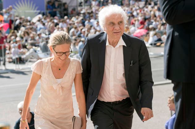 Katharina Koch und Udo Wachtveitl bei der Ankunft zum Event Oper für alle 2026 im Rahmen der Münchner Opernfestspiele mit der Live-Opernübertragung von Richard Wagners Die Walküre im Nationaltheater. München, 04.07.2026 *** Katharina Koch and Udo Wachtveitl upon their arrival at the Opera for All 2026 event, part of the Munich Opera Festival, featuring a live opera broadcast of Richard Wagner’s *Die Walküre* at the National Theater in Munich, July 4, 2026 Foto:xN.xKolinzx xFuturexImagex oper_6766