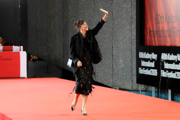 Maggie Gyllenhaal beim Special Screening The Bride! - Es lebe die Braut auf dem 60. Internationalen Filmfestival Karlovy Vary 2026 in der Grand Hall im Festival Hotel Thermal. Karlsbad, 04.07.2026 *** Maggie Gyllenhaal at the special screening of *The Bride: Long Live the Bride* at the 60th Karlovy Vary International Film Festival in 2026, held in the Grand Hall of the Festival Hotel Thermal in Karlovy Vary, July 4, 2026 Foto:xB.xThomasx xFuturexImagex gyllenhaal_6725