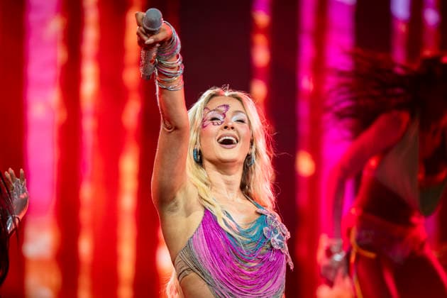 Roskilde Festival The Swedish singer Zara Larsson on the Orange Stage at Roskilde Festival, Denmark, Saturday, July 4, 2026. (Photo: Sebastian Elias Uth Ritzau Scanpix) , Denmark *** Roskilde Festival: Swedish singer Zara Larsson on the Orange Stage at Roskilde Festival, Denmark, Saturday, July 4, 2026. Photo by Sebastian Elias Uth, Ritzau Scanpix, Denmark  Copyright: SebastianxEliasxUthx spdk20260705-001149-L