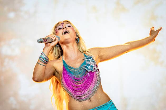 Roskilde Festival The Swedish singer Zara Larsson on the Orange Stage at Roskilde Festival, Denmark, Saturday, July 4, 2026. (Photo: Sebastian Elias Uth Ritzau Scanpix) , Denmark *** Roskilde Festival: Swedish singer Zara Larsson on the Orange Stage at Roskilde Festival in Denmark on Saturday, July 4, 2026. Photo by Sebastian Elias Uth, Ritzau Scanpix, Denmark  Copyright: SebastianxEliasxUthx spdk20260705-001101-L