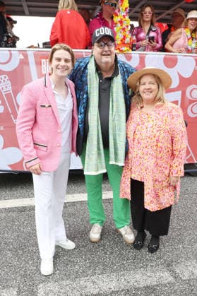 Schlagermove Hamburg Vincent Gross, Andreas Ellermann, Kathy Kelly, Schlagermove, Heiligengeistfeld Hamburg, 04.07.2026 *** Schlagermove Hamburg: Vincent Gross, Andreas Ellermann, Kathy Kelly, Schlagermove, Heiligengeistfeld, Hamburg, July 4, 2026 Copyright: xEventpressxBecherx