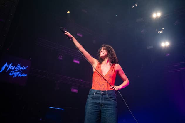 Portuguese singer and songwriter Maro (Mariana Brito da Cruz Forjaz Secca) playing live at Montreux Jazz Festival 2026 - 04 07 2026 - Switzerland Vaud Montreux -  SimonxBeckerx xLexPictorium LePictorium_0337724