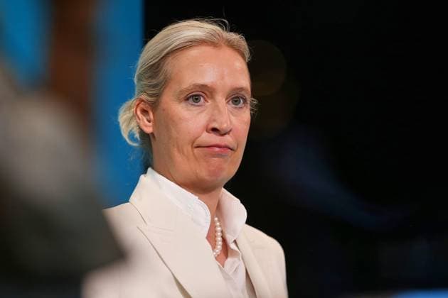 News Themen der Woche KW27 Erfurt, Thüringen, Deutschland, 05.07.2026: Messe: AfD-Bundesparteitag: Alice Weidel *** Erfurt, Thuringia, Germany, July 5, 2026, AfD National Party Convention, Alice Weidel Copyright: xdtsxNachrichtenagenturx dts_126570