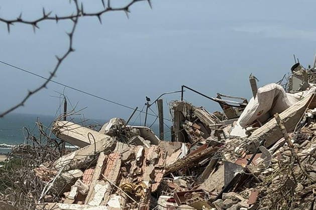 VENEZUELA, LA GUAIRA - JULY 5, 2026: Piles of rubble remain after the June 24 earthquakes in the Caribbean Sea coast city of Catia La Mar Venezuela  - ZUMAt113 20260705_zaa_t113_075 Copyright: xMikhailxMakeyevx