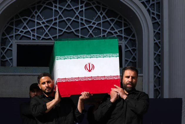 Farewell ceremony held in Tehran for Iran s former leader Khamenei TEHRAN, IRAN - JULY 5: ( RESTRICTIONS: NO Access Israel Media Persian Language TV Stations Outside Iran Strictly No Access BBC Persian VOA Persian Manoto TV Iran International TV ) (----EDITORIAL USE ONLY - MANDATORY CREDIT - IRANIAN LEADER PRESS OFFICE HANDOUT - NO MARKETING NO ADVERTISING CAMPAIGNS - DISTRIBUTED AS A SERVICE TO CLIENTS----) A funeral ceremony is held for former Iranian Supreme Leader Ali Khamenei, who was killed during attacks launched by the United States and Israel on Feb. 28, at the Imam Khomeini Mosalla Mosque in Tehran, Iran, on July 5, 2026. Iranian Leader Press Office Handout Anadolu Tehran Iran. Editorial use only. Please get in touch for a  Copyright: x2026xAnadoluxIranianxLeaderxPressxOffice Handoutx