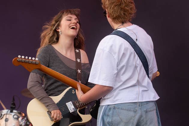 Florence Road in concert at Finsbury Park in London, UK on 05 July 2026 Lily Aron, Emma Brandon performing with Florence Road in concert at Finsbury Park in London, UK on 05 July 2026, Credit:Stephen Keable Avalon UK, Greater London, London, Finsbury Park  Copyright: xStephenxKeablex xAvalonx 1114599071