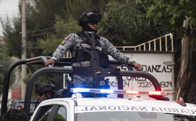 FIFA World Cup 2026 England Team Hotel Security FIFA World Cup 2026. England v Mexico in Mexico City. A High Security presecence to escort the England team to and from their last training session and the team hotel and keep them safe from assembled Mexico fans prior to the match with Mexico. 5th July 2026.  Copyright: xDarrenxFletcherx NINTCHDBPICT001093196967