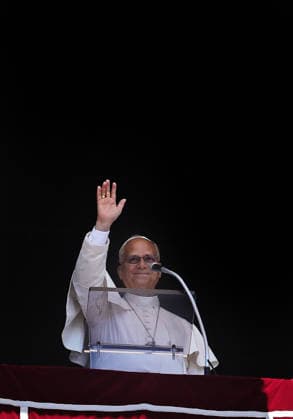 July 5, 2029. Vatican City - POPE LEO XIV delivers Angelus Prayer from the window of the Apostolic Building at the Vatican- EvandroInetti_via ZUMA Wire Vatican City State - ZUMAi15_ 20260705_zaf_i15_001 Copyright: xEvandroxInettix
