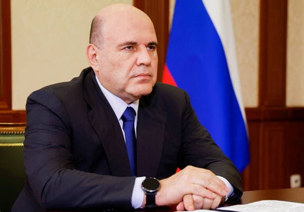 RUSSIA, YEKATERINBURG - JULY 5, 2026: Russia s Prime Minister Mikhail Mishustin looks on during a meeting with Sverdlovsk Region Governor Denis Pasler at Koltsovo International Airport. Mikhail Mishustin is on a working visit to Yekaterinburg to participate in the 16th Innoprom International Industrial Exhibition, which is taking place on 6-9 July Yekaterinburg Russia  - ZUMAt113 20260705_zaa_t113_187 Copyright: xDmitryxAstakhovx