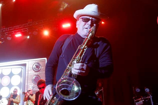 05.07.2026, MADNESS, im konzert live im Tempodrom in Berlin, Musik, Lee Thompson, Saxophon, Berlin Deutschland, Germany *** July 5, 2026, MADNESS, live concert at the Tempodrom in Berlin, music, Lee Thompson, saxophone, Berlin, Germany