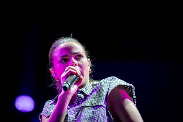 Lucía De la Puerta Performs at MADO 2026 Singer Lucía De la Puerta performs on stage at Plaza de las Reinas during MADO 2026 Madrid Pride on July 5, 2026, in Madrid, Spain. Lucía De la Puerta is an influencer, actress, singer, and medical school graduate. She describes herself as a mecatriz, went viral on TikTok, and has appeared in Netflix projects. She is an urban pop artist and a major advocate for LGBTQI+ visibility on social media. Diego Radamé Madrid, Spain Madrid, Spain Spain  Copyright: xDiegoxRadamÃ sx 7647930