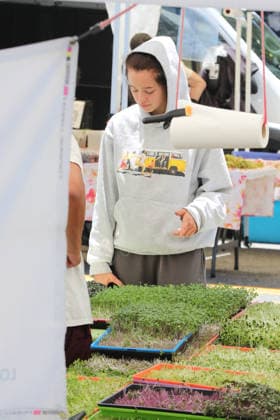 Celebrities enjoy a bright, warm day shopping at the Farmers Market Featuring: Shiloh Jolie Where: Studio City, California, United States When: 05 Jul 2026 Credit: H2Y INSTARimages EDITORIAL USE ONLY. NOT FOR USE BY NEWSPAPERS BASED IN THE UK. Copyright: xx instar55830648