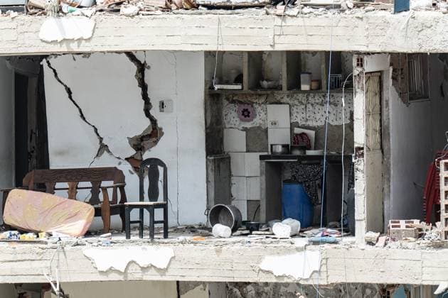 Devastation in Venezuela after twin earthquakes LA GUAIRA, VENEZUELA - JULY 5: A view of the catastrophic destruction across the Caraballeda and Caribe neighborhoods in the coastal city of La Guaira, Venezuela, on July 5, 2026, the area hardest hit by the recent 7.2 and 7.5 magnitude twin earthquakes. Cem Tekkesinoglu Anadolu La Guaira Venezuela. Editorial use only. Please get in touch for any other usage.  Copyright: x2026xAnadoluxCemxTekkesinoglux