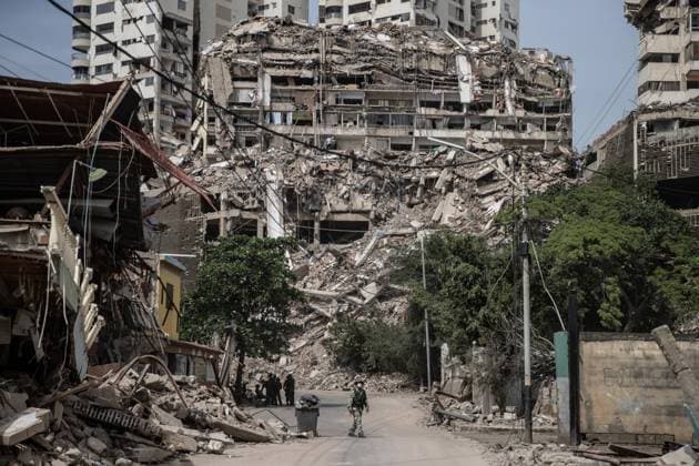 Devastation in Venezuela after twin earthquakes LA GUAIRA, VENEZUELA - JULY 5: A view of the catastrophic destruction across the Caraballeda and Caribe neighborhoods in the coastal city of La Guaira, Venezuela, on July 5, 2026, the area hardest hit by the recent 7.2 and 7.5 magnitude twin earthquakes. Cem Tekkesinoglu Anadolu La Guaira Venezuela. Editorial use only. Please get in touch for any other usage.  Copyright: x2026xAnadoluxCemxTekkesinoglux