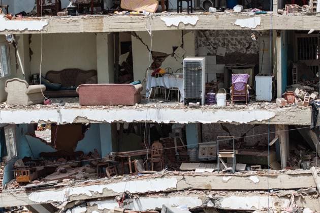 Devastation in Venezuela after twin earthquakes LA GUAIRA, VENEZUELA - JULY 5: A view of the catastrophic destruction across the Caraballeda and Caribe neighborhoods in the coastal city of La Guaira, Venezuela, on July 5, 2026, the area hardest hit by the recent 7.2 and 7.5 magnitude twin earthquakes. Cem Tekkesinoglu Anadolu La Guaira Venezuela. Editorial use only. Please get in touch for any other usage.  Copyright: x2026xAnadoluxCemxTekkesinoglux