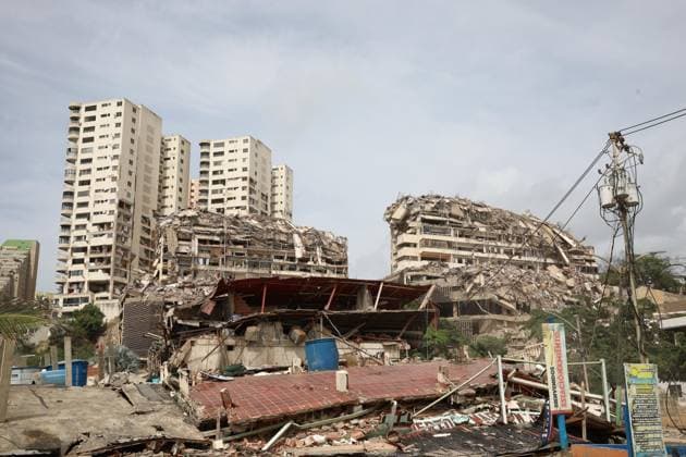 Devastation in Venezuela after twin earthquakes LA GUAIRA, VENEZUELA - JULY 5: A view of the catastrophic destruction across the coastal city of La Guaira, Venezuela, on July 5, 2026, the area hardest hit by the recent 7.2 and 7.5 magnitude twin earthquakes. Muhammed Emin Canik Anadolu Caracas Venezuela. Editorial use only. Please get in touch for any other usage.  Copyright: x2026xAnadoluxMuhammedxEminxCanikx