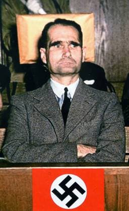 RECORD DATE NOT STATED Rudolf Walter Richard Hess (1894 ? 1987) a leading member of the Nazi Party Rudolf Walter Richard Hess (1894 ? 1987) a leading member of the Nazi Party in Nazi Germany. Appointed Deputy Führer to Adolf Hitler in 1933, Hess served in that position until 1941, when he flew solo to Scotland in an attempt to negotiate peace with the United Kingdom during World War II. He was taken prisoner and eventually convicted of crimes against peace, serving a life sentence until his suicide in 1987. Editorial Use only. All other uses to be cleared for permission with WHA or representative agent., WHA_197_0106.JPG.jpg, Rudolf Hess; Nazi Party; Nazi Germany; Deputy Führer; Adolf Hitler; Scotland; United Kingdom; World War II; Peace ne Copyright: xWorldxHistoryxArchivex