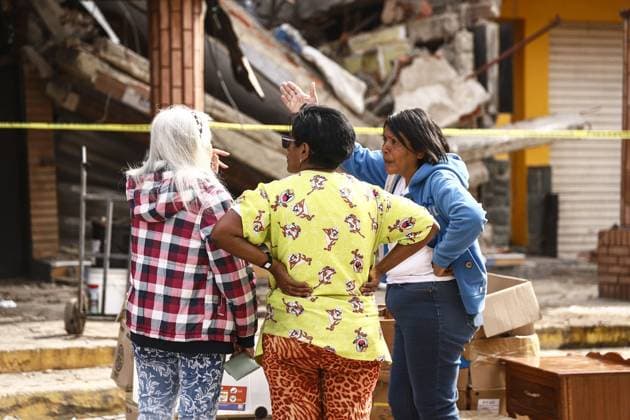 Earthquake Damage Remains Visible in El Junquito as Recovery Continues EL JUNQUITO, CARACAS, VENEZUELA JULY 5, 2026: Destroyed buildings and damaged infrastructure are seen in the El Junquito district of Caracas following the devastating twin earthquakes that struck Venezuela s northern Caribbean region on June 24. Recovery and damage assessment operations continue across affected communities. According to the latest official figures, at least 3,342 people have been killed, more than 16,400 injured, and over 17,000 left homeless as a result of the disaster. EL JUNQUITO Venezuela (Bolivarian Republic of) Copyright: x xLauraxdexChiclanax xJNAxPressx