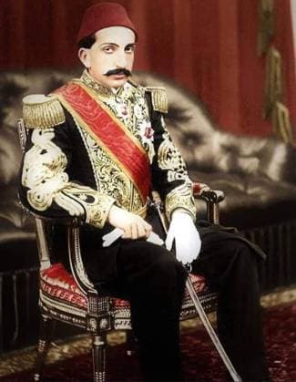 RECORD DATE NOT STATED Prince Abdul Hamid at Balmoral Castle in 1867. Prince Abdul Hamid at Balmoral Castle in 1867, accompanying his uncle Sultan Abdulaziz during his visit to Western Europe between 21 June 1867 ? 7 August 1867. Abdülhamid or Abdul Hamid II (1842 ? 10 February 1918) was the sultan of the Ottoman Empire, from 1876 - 1909, and the last sultan to exert effective control over the fracturing state. Editorial Use only. All other uses to be cleared for permission with WHA or representative agent., WHA_197_1029.JPG.jpg, Prince Abdul Hamid; Balmoral Castle; 1867; Sultan Abdulaziz; Western Europe; Visit; June; August; Abdülhamid; Abdul Hamid II; Ottoman Empire; Sultan; Control; State; Fracturing; Uncle; Historical; Royalty; Monarchy Copyright: xx