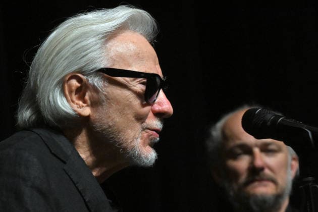 The 60th Karlovy Vary International Film Festival continued on its third day, in Karlovy Vary, Czech Republic, on July 5, 2026. American actor Harvey Keitel, left, presented the film Mean Streets in the Great Hall of the Thermal Hotel. On the right is the artistic director of the festival Karel Och. (CTKxPhoto SlavomirxKubes) CTKPhotoP2026070506247  CTKPhotoP2026070506247