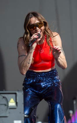 Scissor Sisters at BST Festival 05 July 2026 Scissor Sisters perform at American Express presents BST Hyde Park Festival in London on 5th July 2026. Guest appearance from Mel C. Jason Jake Shears Sellards lead vocals, Scott Babydaddy Hoffman bass guitar, Derek Del Marquis Gruen lead guitar., Credit:Zoran Veselinovic B4859 Avalon UK, London, Hyde Park  Copyright: xZoranxVeselinovicx xB4859x xAvalonx 1114743400