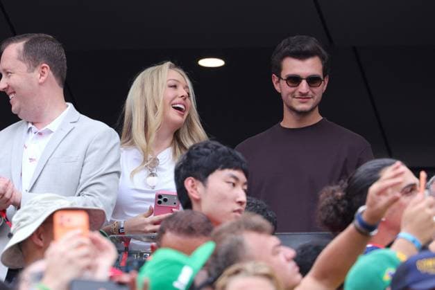 CORRECTION TITLE - 2026 World Cup - Tiffany Trump at Brazil v Norway CORRECTION CAPTION - Tiffany Trump, Donald Trump s Daughter with friend attend the match Brazil vs Norway FIFA World Cup 2026 at the New York New Jersey Stadium, NJ on July 5, 2026. Photo by Charles Guerin ABACAPRESS.COM East Rutherford NJ United States  Copyright: xGuerinxCharles ABACAx