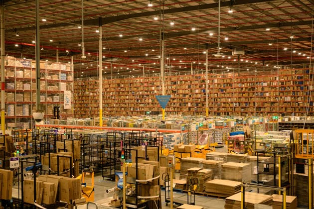 AMAZON PRIME DAY SALE PREVIEW, General view of the Amazon Fulfilment Centre in Kemps Creek, Sydney, Monday, July 6, 2026. ( NO ARCHIVING SYDNEY NEW SOUTH WALES AUSTRALIA  Copyright: xGEORGExCHANx 20260706171809265554