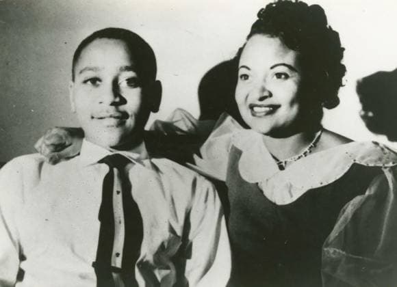 RECORD DATE NOT STATED Emmett Till with his mother Mamie Till Emmett Till with his mother Mamie Till. Emmett Louis Till (July 25, 1941 ? August 28, 1955) was an African American teenaged boy who was abducted, tortured, and lynched in Mississippi in 1955 after being accused of offending a white woman. Editorial Use only. All other uses to be cleared for permission with WHA or representative agent., WHA_197_1545.JPG.jpg, Emmett Till; Mamie Till; African American; lynching; Mississippi; 1955; abduction; torture; racism; civil rights; injustice; segregation; murder; hate crime; black history; racial violence; Jim Crow; Emmett Louis Till; civil rights movement; racial injustice; racial discrimination; Emmett Till case; Emmett Till trial; Emmett Copyright: xWorldxHistoryxArchivex