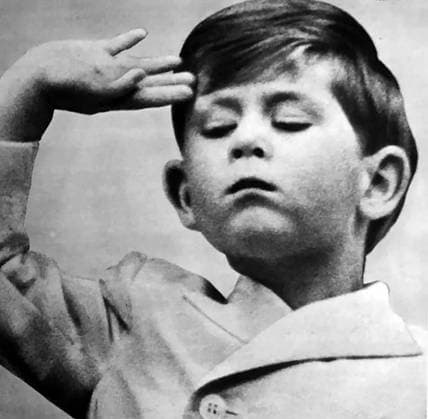 RECORD DATE NOT STATED King Charles III of Great Britain, photographed as Prince Charles aged 5. King Charles III of Great Britain, photographed as Prince Charles aged 5 in 1953. Editorial Use only. All other uses to be cleared for permission with WHA or representative agent., WHA_197_1607.JPG.jpg, King Charles III; Great Britain; Prince Charles; 1953; British royal family; monarchy; historical; portrait; young boy; childhood; vintage; black and white; royal portrait; British history; royal child; royal lineage; royal family; British monarchy; 1950s; British prince; royal heritage; British culture; royal tradition; royal bloodline; royal succession; royal dynasty; British aristocracy; royal upbringing; royal childhood; royal photograph Copyright: xWorldxHistoryxArchivex