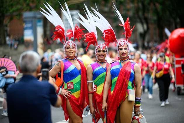 COLOGNE, GERMANY - 5 JULY, 2026: Participants of Street Parade of the Christopher Street Day (CSD), Gay Pride. LGBT  Copyright: xx